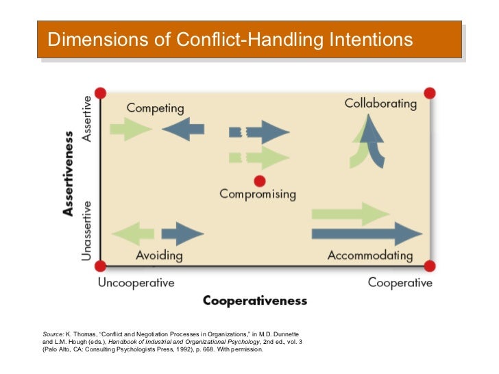 The Psychology of Conflict and Conflict Managment in Organizations